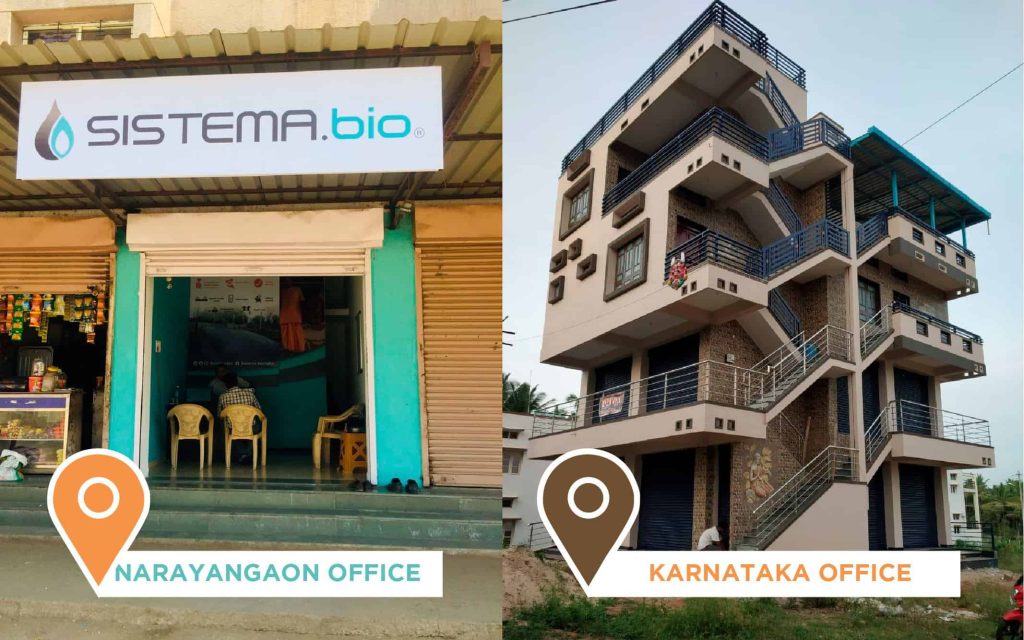 India offices, sistemabio