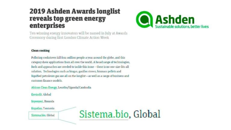blog, sistemabio, ashden awards