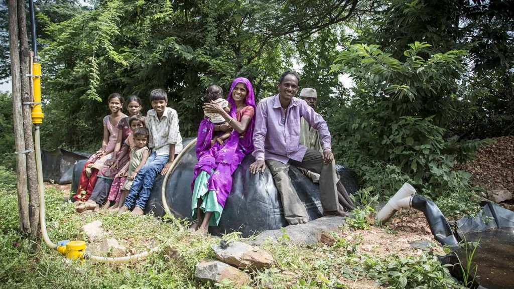 gobar gas biodigester plant india