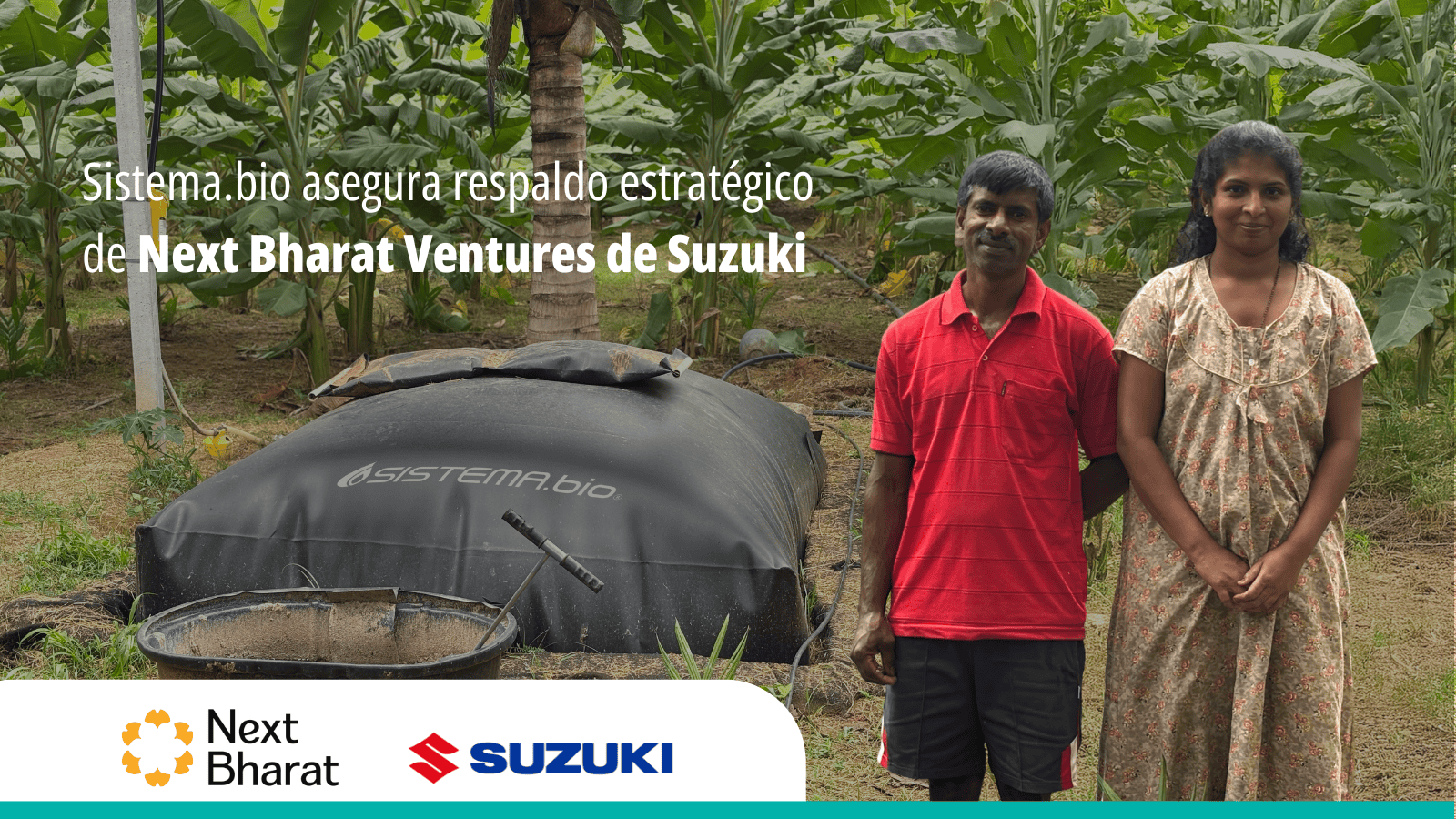 SUZUKI nextbharat.ventures BIOGAS